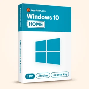 Hộp key Windows 10 Home bản quyền – 1 PC, Lifetime, License Key