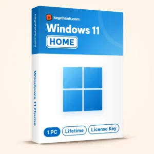 Hộp key Windows 11 Home bản quyền – 1 PC, Lifetime, License Key