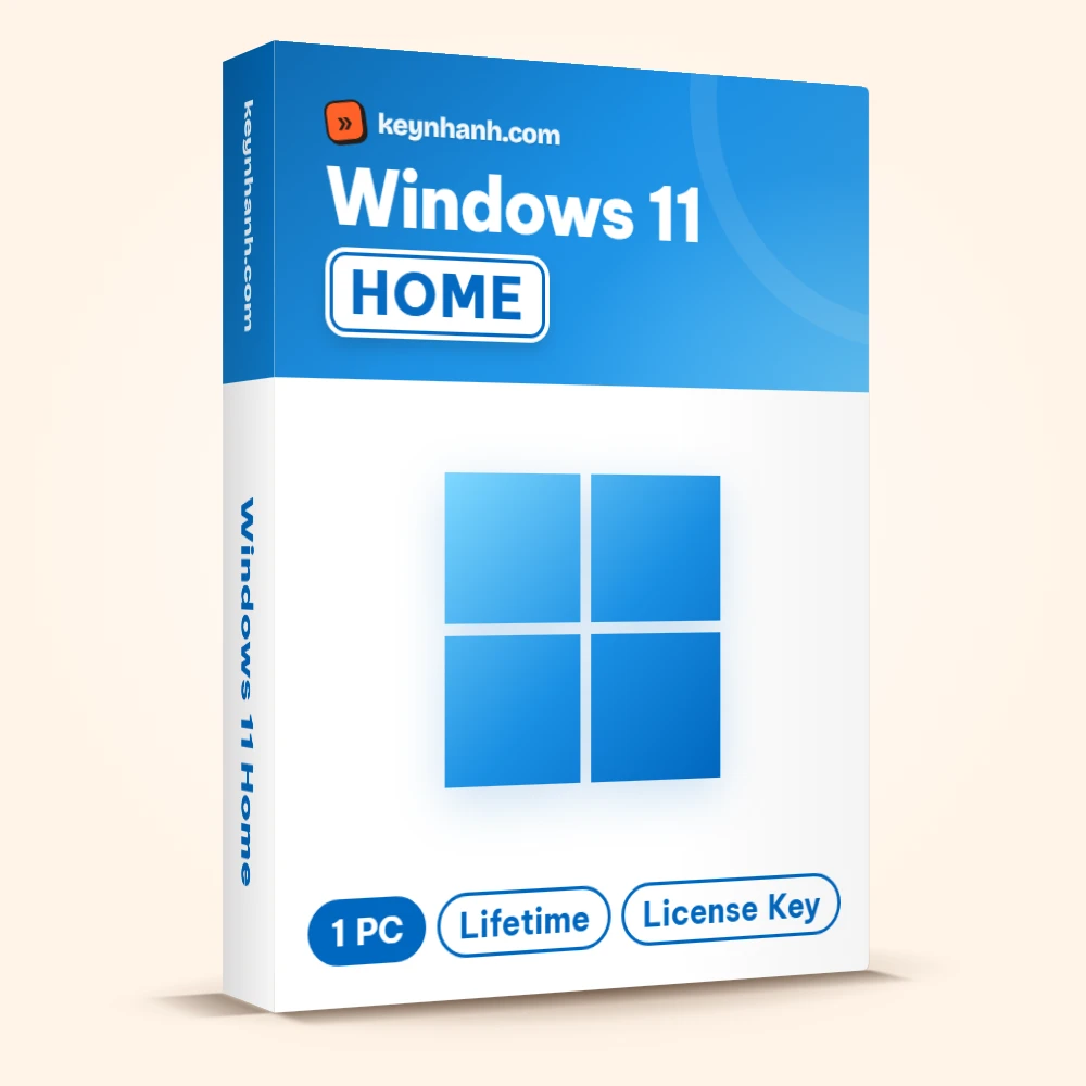 Hộp key Windows 11 Home bản quyền – 1 PC, Lifetime, License Key