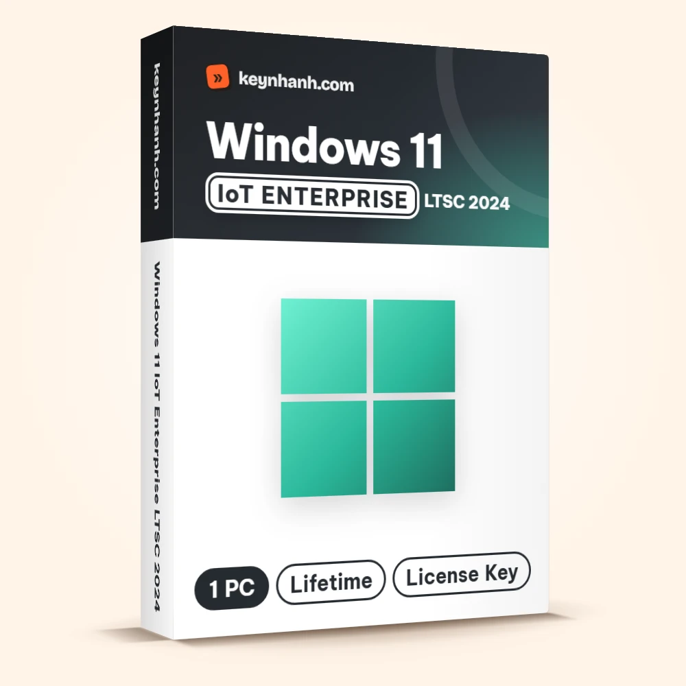 Hộp key Windows 11 IoT Enterprise LTSC 2024 bản quyền – 1 PC, Lifetime, License Key
