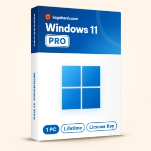 Hộp key Windows 11 Pro bản quyền – 1 PC, Lifetime, License Key